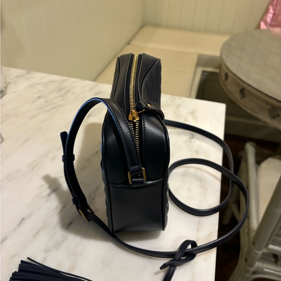 SAINT LAURENT
Lou Medium YSL Camera Bag Leather Navy New With Tags Never Used - Picture 3 of 5